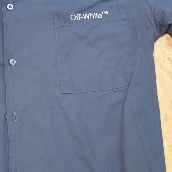 2 Off White Button up deal Authentic Deal